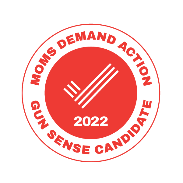 Moms Demand Action Gun Sense Candidate 2022 badge