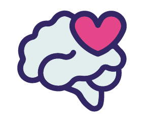 icon of heart with a medical cross